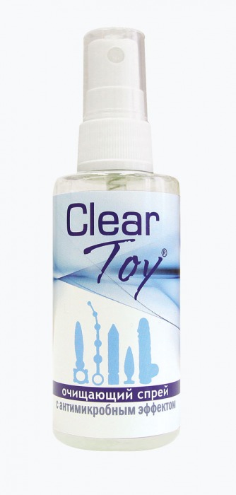 Очищающий спрей Clear Toy с антимикробным эффектом - 100 мл. - Биоритм - купить с доставкой в Волгограде