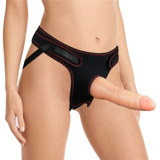 Женский страпон Easy Strapon Set 7.5 - 19 см. - Lovetoy - купить с доставкой в Волгограде