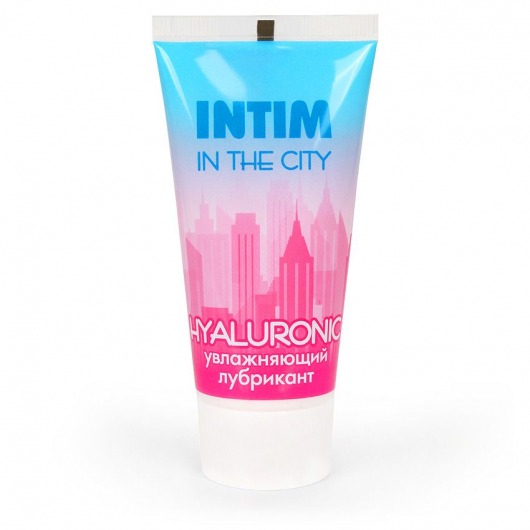 Увлажняющий лубрикант на водной основе Intim in the city Hyaluronic - 60 гр. - Биоритм - купить с доставкой в Волгограде