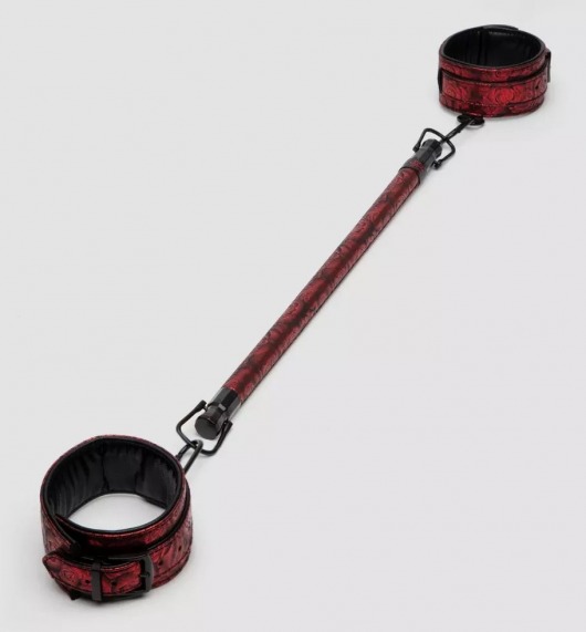Распорка для ног Reversible Restraint Bar with Cuffs - Fifty Shades of Grey - купить с доставкой в Волгограде