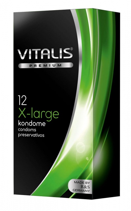 Презервативы увеличенного размера VITALIS PREMIUM x-large - 12 шт. - Vitalis - купить с доставкой в Волгограде
