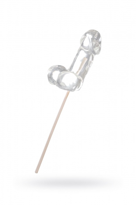 Прозрачный леденец в форме фаллоса со вкусом пина колады - Sosuчki - купить с доставкой в Волгограде