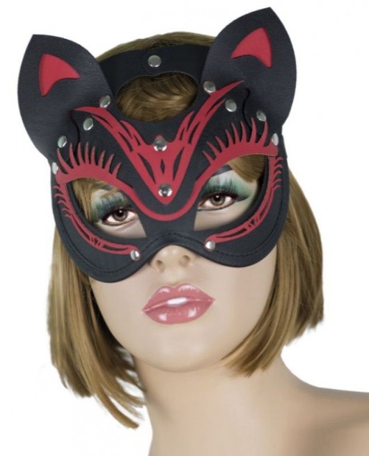 Маска кошки с маленькими ушками - LOVETOY (А-Полимер) - купить с доставкой в Волгограде