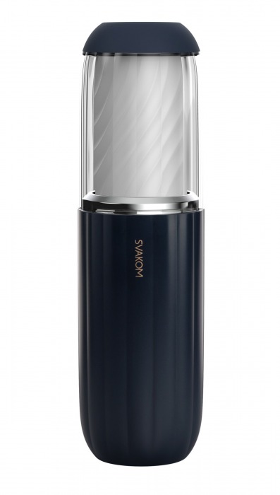 Черно-белый интерактивный мастурбатор Alex Neo 2 - Svakom - в Волгограде купить с доставкой