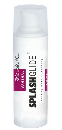 Ухаживающий лубрикант на водной основе Splashglide Vaginal With Aloe Vera - 30 мл. - Splashglide - купить с доставкой в Волгограде