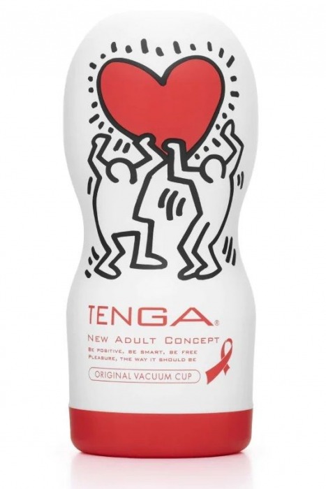 Мастурбатор Keith Haring Cup Deep Throat - Tenga - в Волгограде купить с доставкой
