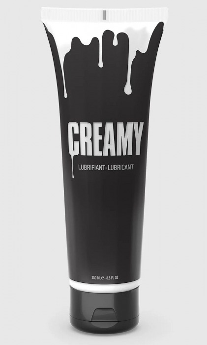 Смазка на водной основе Creamy с консистенцией спермы - 250 мл. - Strap-on-me - купить с доставкой в Волгограде