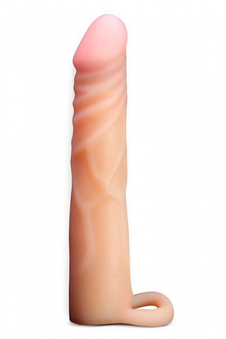 Телесная насадка на пенис Cock Xtender - 17,7 см. - Blush Novelties - в Волгограде купить с доставкой