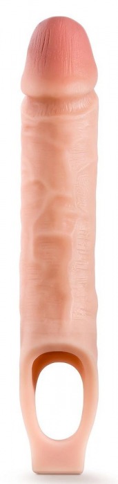 Телесная насадка на пенис 10 Inch Cock Sheath Extender - 25 см. - Blush Novelties - в Волгограде купить с доставкой