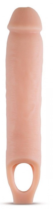 Телесная насадка на пенис 11.5 Inch Cock Sheath Penis Extender - 29,2 см. - Blush Novelties - в Волгограде купить с доставкой