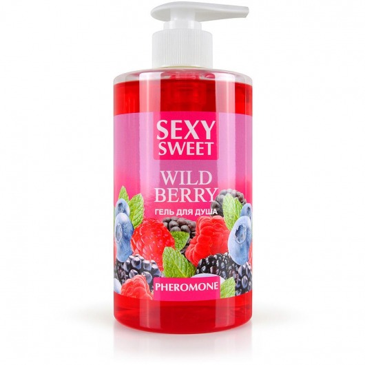 Гель для душа Sexy Sweet Wild Berry с ароматом лесных ягод и феромонами - 430 мл. -  - Магазин феромонов в Волгограде