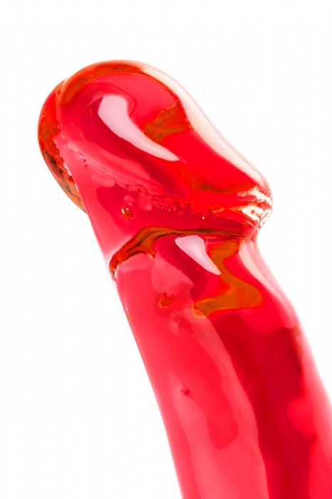 Красный леденец в форме члена со вкусом виски - 173 гр. - Sosuчki - купить с доставкой в Волгограде