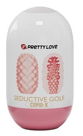 Розовый мастурбатор-яйцо Seductive Golf - Baile - в Волгограде купить с доставкой