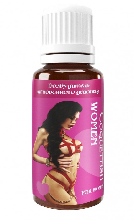 Возбудитель мгновенного действия Coquettish Women - 30 мл. - Миагра - купить с доставкой в Волгограде