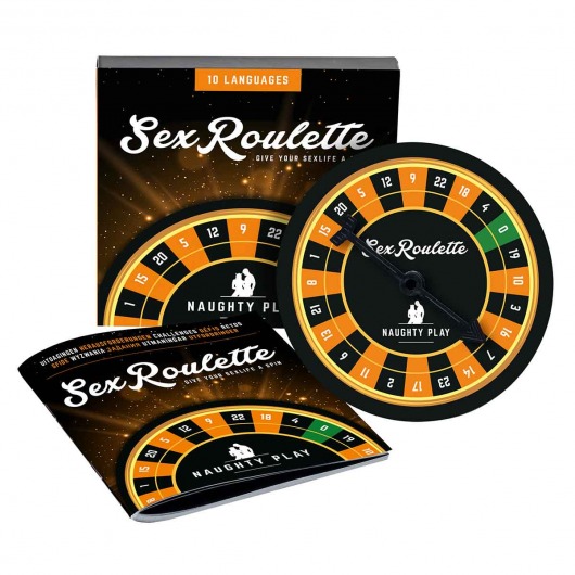 Настольная игра-рулетка Sex Roulette Naughty Play - Tease&Please - купить с доставкой в Волгограде