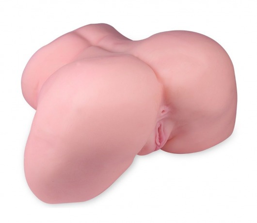 Реалистичный мастурбатор-полуторс с 2 рабочими отверстиями - S-HANDE - в Волгограде купить с доставкой