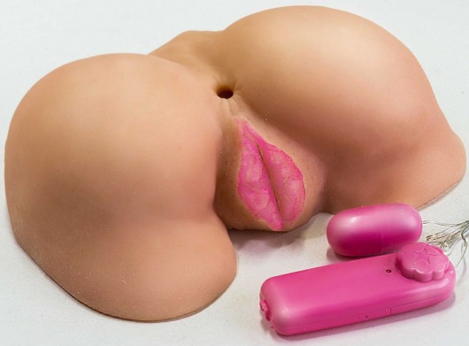 Вибровагина с двумя отверстиями и с выносным пультом - LOVETOY (А-Полимер) - в Волгограде купить с доставкой