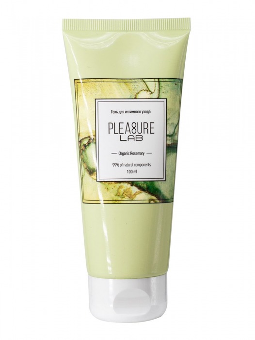 Лубрицирующий гель для интимного ухода Organic Rosemary с ароматом розмарина - 100 мл. - Pleasure Lab - купить с доставкой в Волгограде