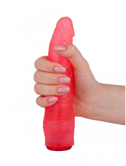 Реалистичная насадка Harness розового цвета - 17 см. - LOVETOY (А-Полимер) - купить с доставкой в Волгограде