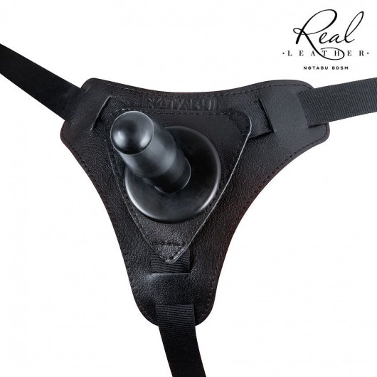 Женский кожаный пояс с коннектором - размер XL - Notabu - купить с доставкой в Волгограде