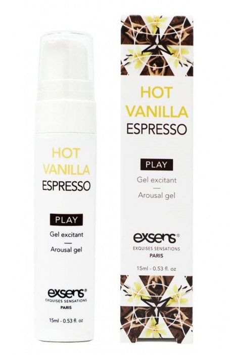 Возбуждающий гель Hot Vanilla Espresso Arousal Gel - 15 мл. - Exsens - купить с доставкой в Волгограде
