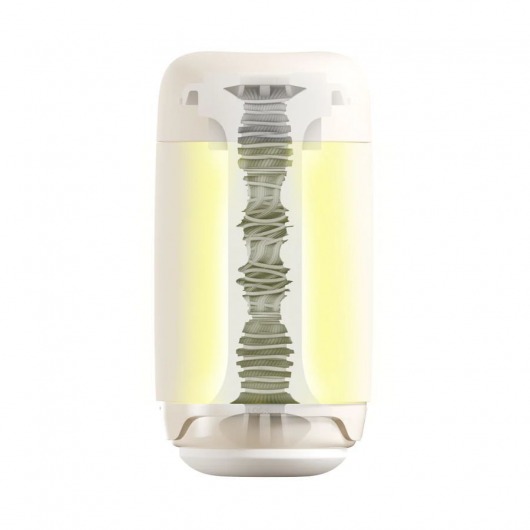 Бежевый мастурбатор Tenga Puffy - Tenga - в Волгограде купить с доставкой