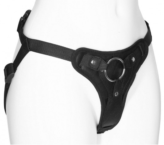 Женские трусики для фиксации насадки кольцом с внутренней насадкой - LOVETOY (А-Полимер) - купить с доставкой в Волгограде