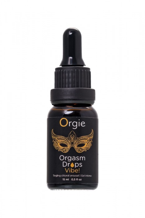 Возбуждающий гель для клитора ORGIE Orgasm Drops Vibe - 15 мл. - ORGIE - купить с доставкой в Волгограде