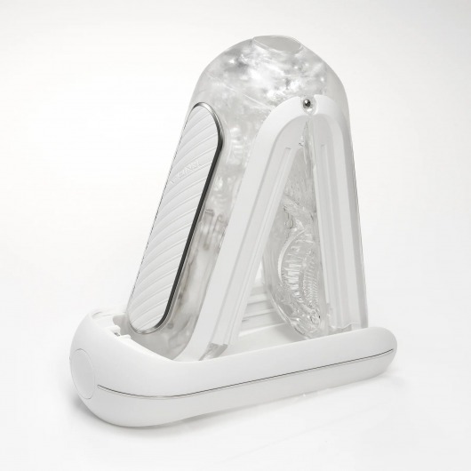 Белый мастурбатор Tenga Flip Zero Gravity с вибрацией - Tenga - в Волгограде купить с доставкой