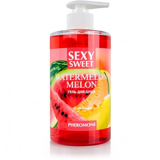 Гель для душа Sexy Sweet Watermelon Melon с ароматом арбуза, дыни и феромонами - 430 мл. -  - Магазин феромонов в Волгограде