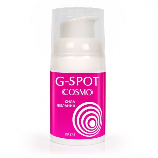Стимулирующий интимный крем для женщин Cosmo G-spot - 28 гр. - Биоритм - купить с доставкой в Волгограде