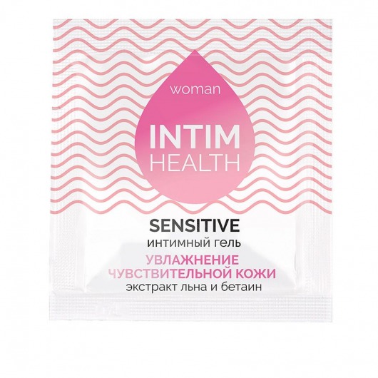 Саше интимного геля на водной основе Intim Health Sensitive - 3 гр. - Биоритм - купить с доставкой в Волгограде