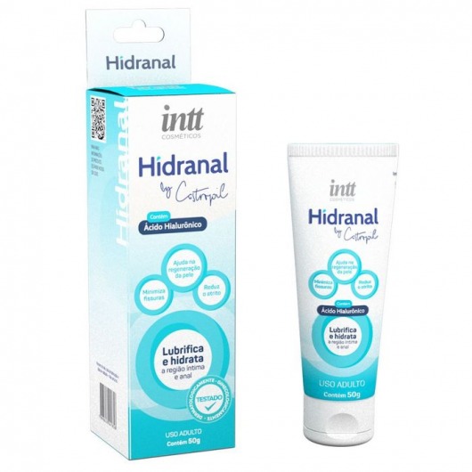Лубрикант на водной основе Hidranal с гиалуроновой кислотой - 50 гр. - INTT - купить с доставкой в Волгограде