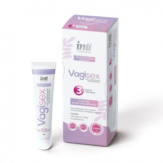 Увлажняющий гель с гиалуроновой кислотой Vagisex - 30 гр. - INTT - купить с доставкой в Волгограде
