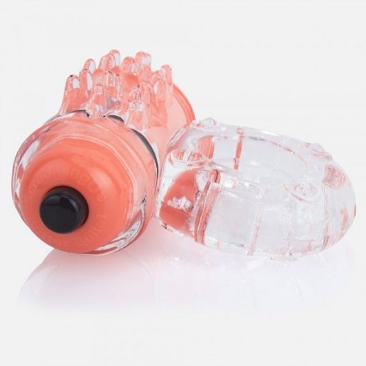 Неоновое оранжевое кольцо на пенис O wow! - Screaming O - в Волгограде купить с доставкой