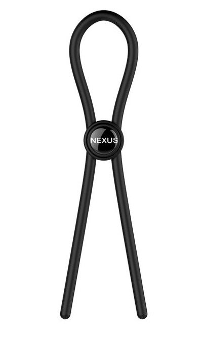 Черное эрекционное лассо Nexus Forge Single - Nexus Range - в Волгограде купить с доставкой