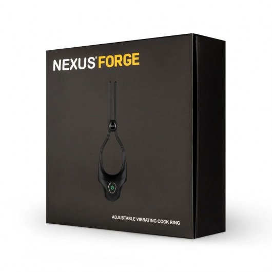 Черное эрекционное лассо с вибрацией Nexus Forge - Nexus Range - в Волгограде купить с доставкой