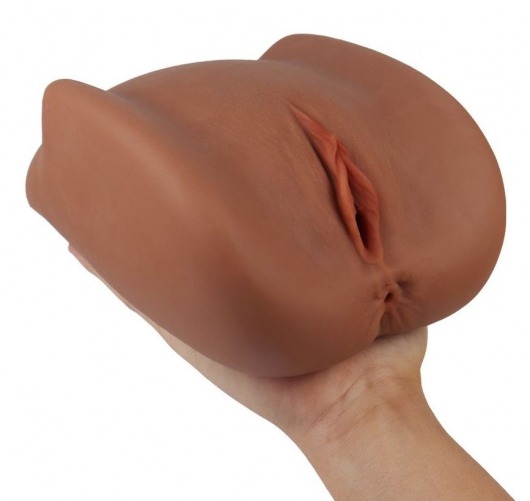 Мастурбатор Black Beauty - вагина и анус - S-HANDE - в Волгограде купить с доставкой