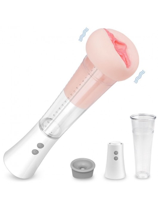 Автоматическая вакуумная помпа с реалистичной мягкой вставкой Max Kit - S-HANDE - в Волгограде купить с доставкой