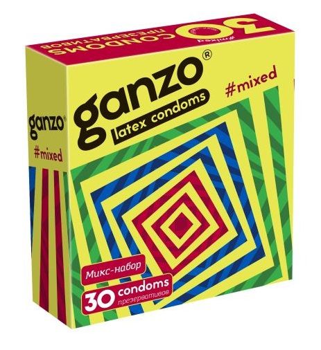Микс-набор из 30 презервативов Ganzo Mixed - Ganzo - купить с доставкой в Волгограде