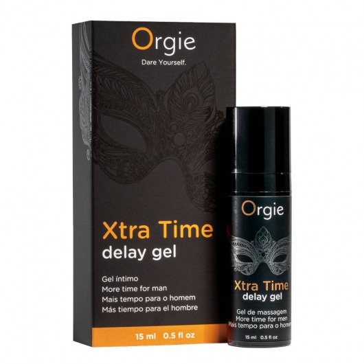 Продлевающий гель Orgie Xtra Time Delay Gel - 15 мл. - ORGIE - купить с доставкой в Волгограде