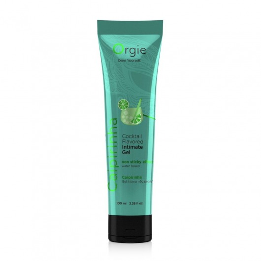 Съедобный интимный гель Orgie Lube Tube Cocktail Caipirinha - 100 мл. - ORGIE - купить с доставкой в Волгограде