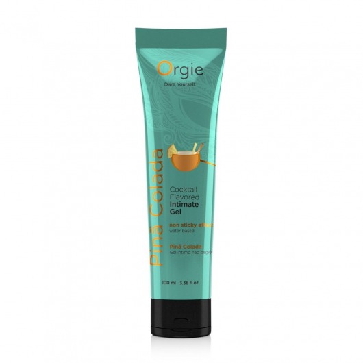 Съедобный интимный гель Orgie Lube Tube Cocktail Pina Colada - 100 мл. - ORGIE - купить с доставкой в Волгограде