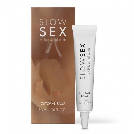 Бальзам для клитора Slow Sex Clitoral Balm - 10 мл. - Bijoux Indiscrets - купить с доставкой в Волгограде