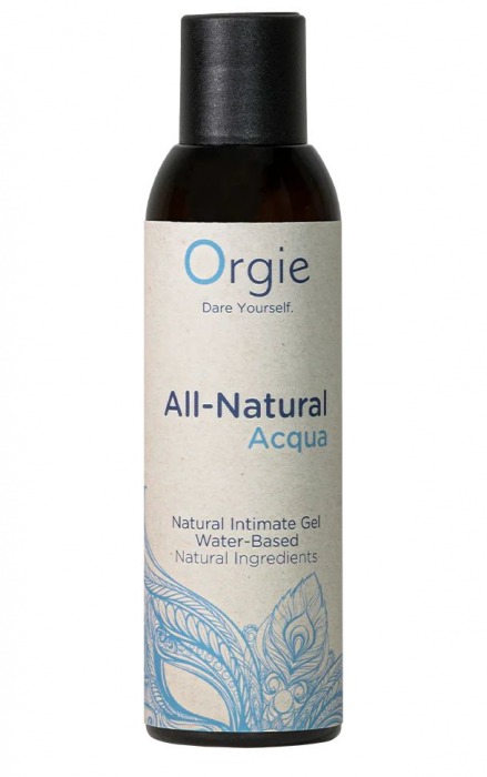 Интимный гель на водной основе Orgie All-Natural Acqua - 150 мл. - ORGIE - купить с доставкой в Волгограде