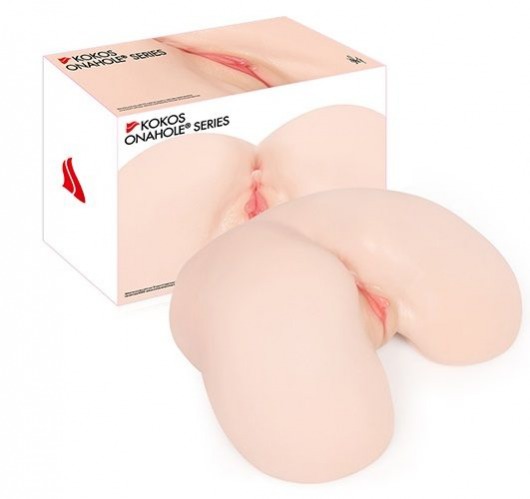 Мастурбатор-полуторс с двойным слоем материала Maria Onahole Real Vagina - KOKOS - в Волгограде купить с доставкой