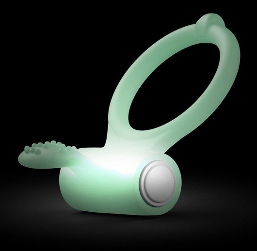 Светящееся в темноте эрекционное виброкольцо Power Clit - Dorcel - в Волгограде купить с доставкой