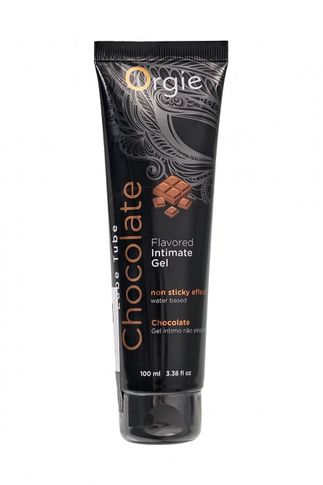 Интимный гель на водной основе Lube Tube Chocolate с шоколадным вкусом - 100 мл. - ORGIE - купить с доставкой в Волгограде