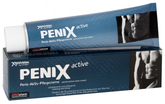 Возбуждающий крем для мужчин PeniX active - 75 мл. - Joy Division - купить с доставкой в Волгограде