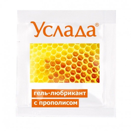 Гель-лубрикант «Услада с прополисом» - 3 гр. - Биоритм - купить с доставкой в Волгограде